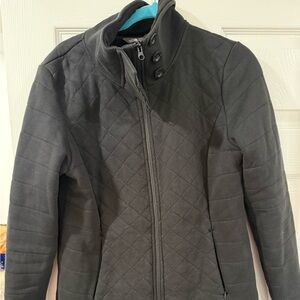 The North Face Women's Black Quilted fleece Jacket